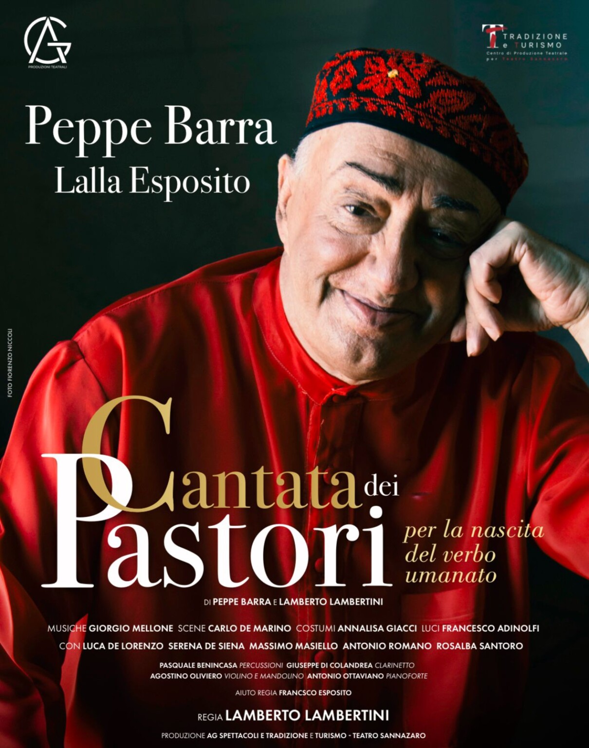 Battipaglia, Teatro Giuffrè in scena Peppe Barra con la 